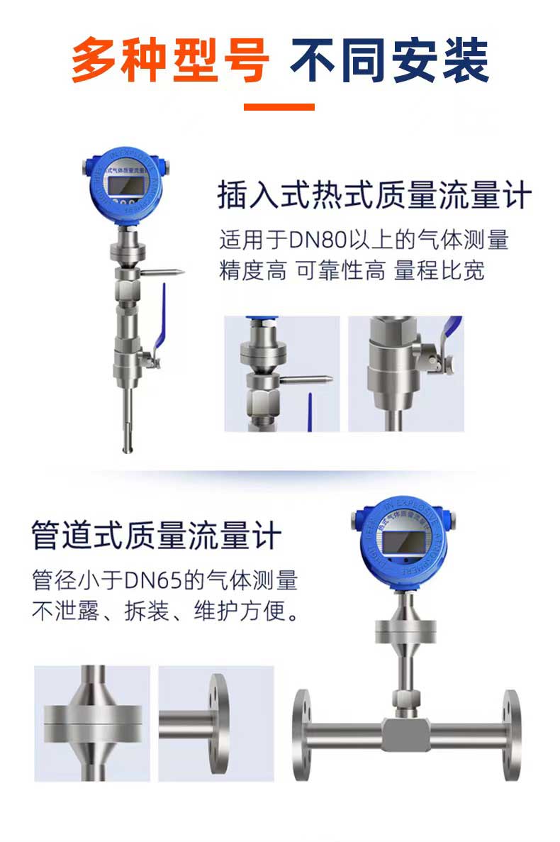 热式气体质量流量计